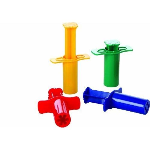 Gowi 185-10 Lot De 4 Seringues Pour Pâte À Modeler