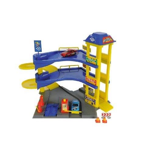 Dickie Toys - Parking Station - Parking 3 Etages + 2 Voitures