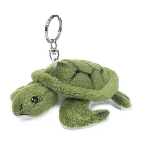 Wwf - 15205030 - Peluche - Porte Clé Tortue Verte - 10 Cm