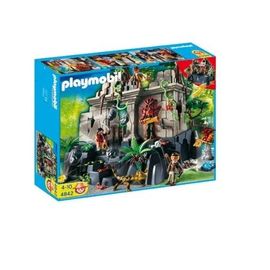 Playmobil Wild Life 4842 - Temple Du Trésor Avec Gardiens