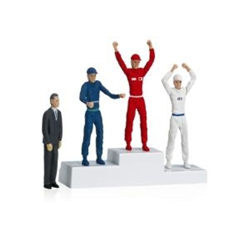 Carrera - Voitures - Podium Avec Figurines