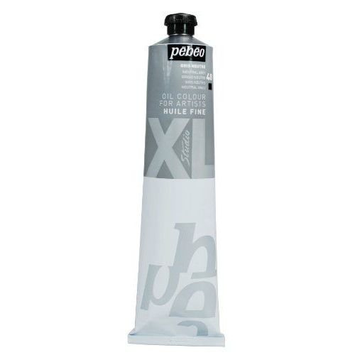 Pebeo Selection Tube De Peinture À L'huile Fine Xl 200 Ml (Gris Neutre)