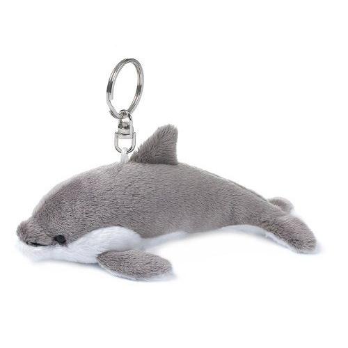 Wwf - 15205037 - Peluche - Porte Clé Dauphin - 10 Cm - Gris