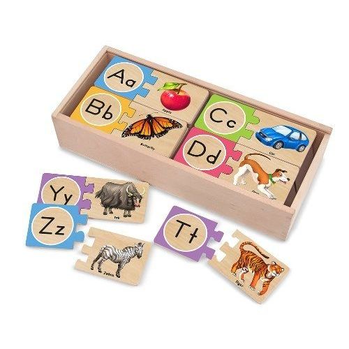 Melissa & Doug - 12541 - Puzzle Auto-Correcteur Pour L'alphabet Anglais