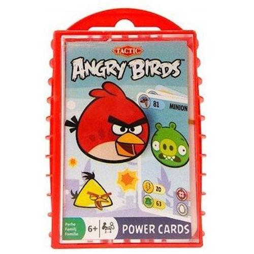 Tactic - 40769 - Jeu De Société - Power Cards - Angry Birds Classic