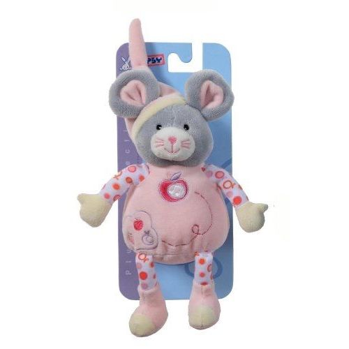 Gipsy - 070130 - Doudou - Petit Musical Pomme - Souris - Rose - 20 Cm
