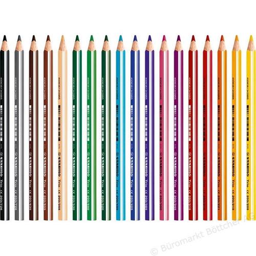 Stabilo Trio Etui De 15 Crayons De Couleurs