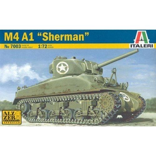 Italeri - I7003 - Maquette - Chars D'assaut - M4 Sherman - Echelle 1:72-Italeri