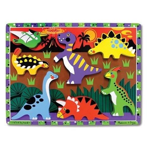 Melissa & Doug - 13747 - Puzzle - Dinosaurs Chunky