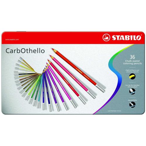 Stabilo Carbothello Boîte Métal De 36 Crayons