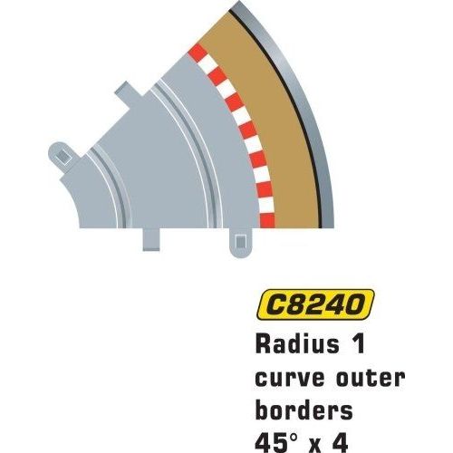 Mkd - Circuit Voitures - Bordures Et Barrières