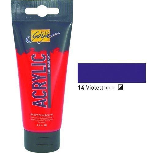Kreul Peinture Acrylique Solo Goya 100 Ml Violet 84114