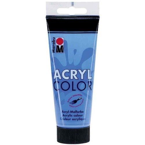 Peinture Acrylique Acrylcolor ( Tube De 100 Ml )-Noir Marabu 120150073