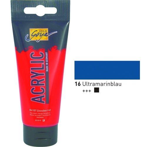 Kreul Peinture Acrylique Solo Goya 100 Ml Bleu Marine 84116
