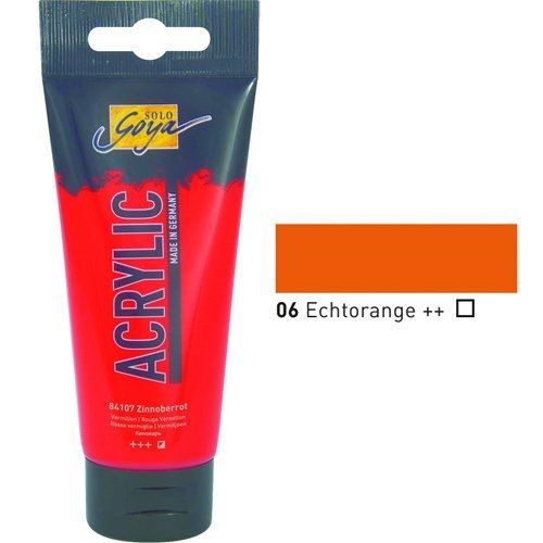 Kreul Peinture Acrylique Solo Goya Orange Permanent 100ml 84106