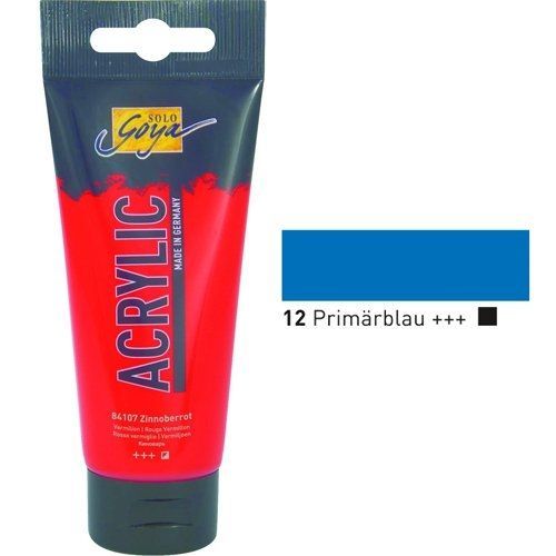 Kreul Peinture Acrylique Solo Goya 100 Ml Bleu Primaire 84112