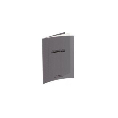 Hamelin - 1 Cahier Grands Carreaux 17x22cm 96 Pages - Couverture Polypro Noir 400002772