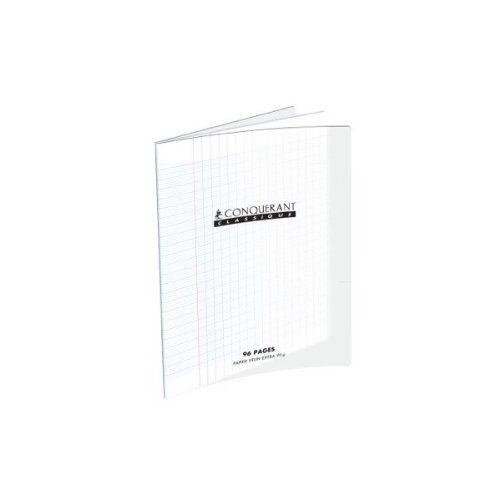 Hamelin - 1 Cahier Grands Carreaux 17x22cm 96 Pages - Couverture Polypro Incolore 400006766