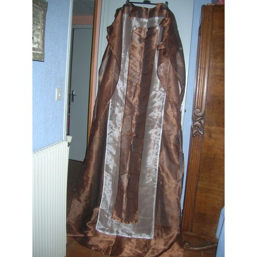 1 Paire De Rideaux 108 X 227 Cm Sans Les Pattes.