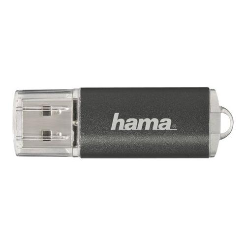 Cle USB 2.0 Hama FlashPen Laeta 16Go Gris