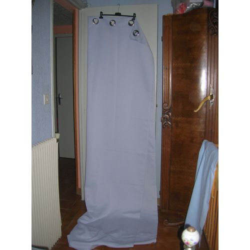 1 Paire De Double Rideaux 140 X 260 Cm.