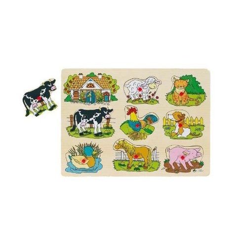 Goki - 57895 - Puzzle - Les Cris Des Animaux