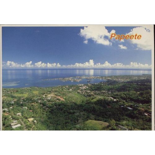 771 Vue Aérienne De La Ville De Papeete Tahiti