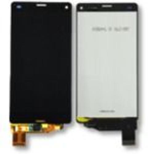 Ecran Tactile + Lcd De Remplacement Noir Pour Sony Xperia Z3 Compact Mini (M55w, D5803 Ou D5833)