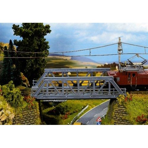 Noch - 21330 - Modélisme Ferroviaire - Bâtiment - Pont À Assembler - 18 X 65 X 45 Cm-Noch