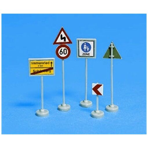 Modélisme ferroviaire - BUSCH ENVIRONNEMENT - BUE8128 - Signalisation routière - Échelle N/TT - Jeux - Jouets