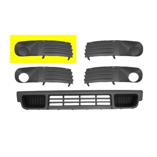 Calandre Droite Dans Pare-Choc Pour Volkswagen Transporter De 2003 À 2009