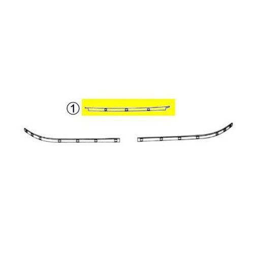Moulure Chromée Centrale Pare-Choc Pour Bmw Serie 5 E39 D'avant Sept 2000