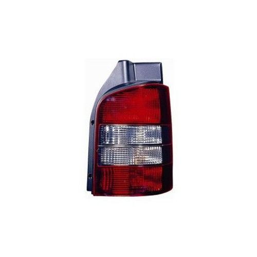 Feu Arrière Droit Sans Partie Électrique (Fumé) Pour Volkswagen Transporter De 2003 À 2009 Version Hayon