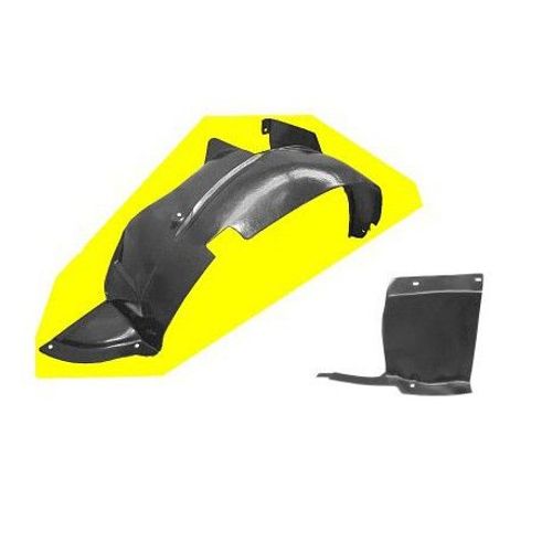 Pare Boue D'aile Avant Droit Intérieure, Plastique ( Partie Avant ) Pour Citroen Berlingo De 2002 À 2008