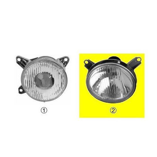 Optique Phare Gauche H1 ( Intérieur ) Pour Bmw Serie 5 E34 De 1988 À 1995