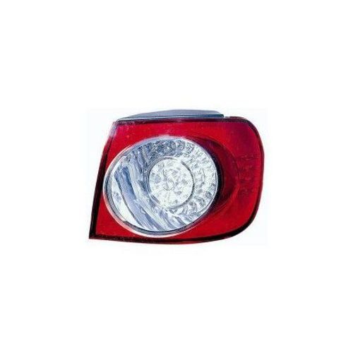 Feu Arrière Complet Droit Partie Extérieure Led Pour Volkswagen Golf Plus De 2005 À 2009