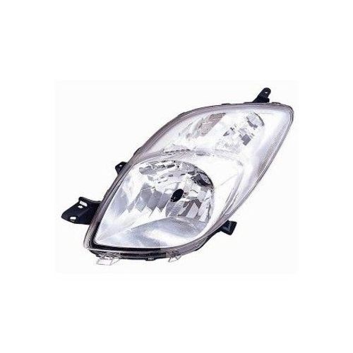 Phare Gauche Valeo H4 Avec Feu De Direction Pour Toyota Yaris De 2006 À 2009
