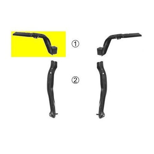 Support Phare Droit Pour Citroen C3 De 2002 À 2006 (Partie Supérieure)