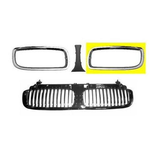 Grille Calandre Moulure Chromée Gauche Pour Bmw Série 7 E65 De 2001 À 2008