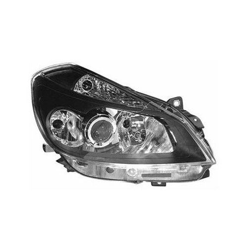 Phare Valeo H7+H1+H1 Côté Droit Avec Feu De Direction Et Lwr Pour Renault Clio De Février 2008 À 2009