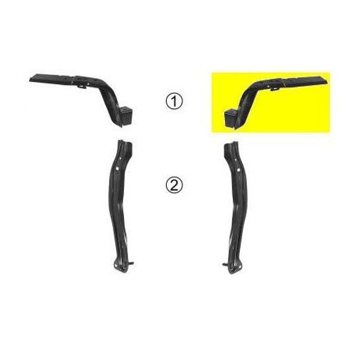 Support Phare Gauche Pour Citroen C3 De 2002 À 2005 (Partie Supérieure)