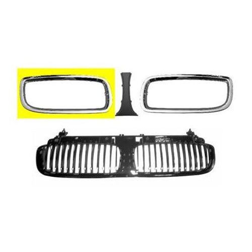 Grille Calandre Moulure Chromée Droite Pour Bmw Série 7 E65 De 2001 À 2008