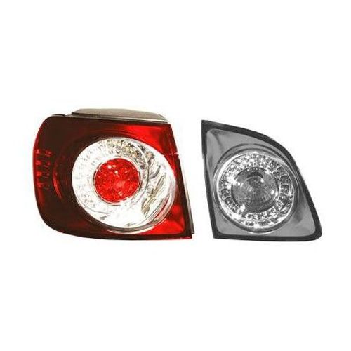 Feu Arrière Gauche Complet Led (Partie Aile Arrière) Pour Volkswagen Golf Plus Depuis 2009