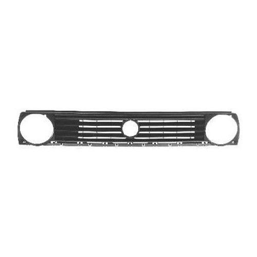 Grille Calandre Plastique Noir Pour Volkswagen Golf 2 De Aout 1987 À 1992