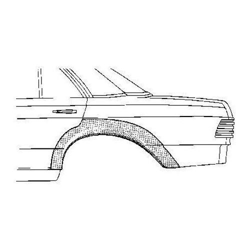 Arc D'aile Arrière Gauche  Pour Mercedes Classe E - W123 De 1976 À 1985