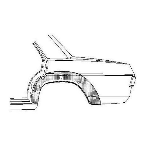 Arc D'aile Arrière Gauche 4 Portes Pour Mercedes Classe E - W114-115 De 1968 À 1975