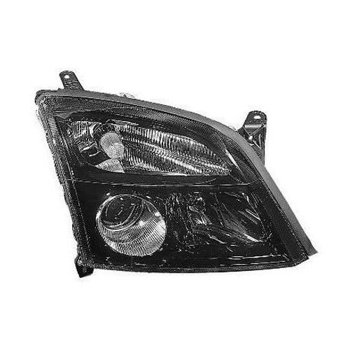 Phare Droit H7+H7 Fumé Avec Feu De Direction Pour Opel Vectra C De 2002 À 2005