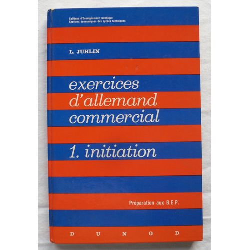 Exercices D'allemand Commercial - 1. Initiation.