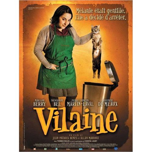 Vilaine - Véritable Affiche De Cinéma Pliée - Format 120x160 Cm - De Jean Patrick Benes Avec Marilou Berry, Frederique Bel, Pierre François Martin Laval, Chantal Lauby, Joséphine De Meaux - 2008