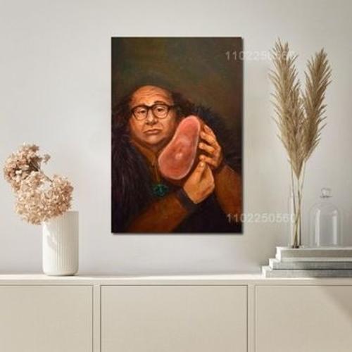 Affiche d¿¿corative en toile Danny Devito,mpression murale Poster pour salon chambre ¿¿ coucher d¿¿cor sans cadre(30*40cm)